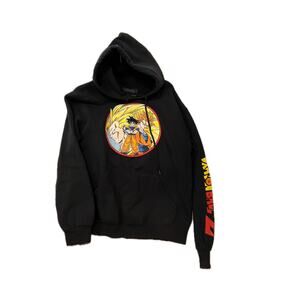 DragonballZ Black Pullover Hoodie Mens M